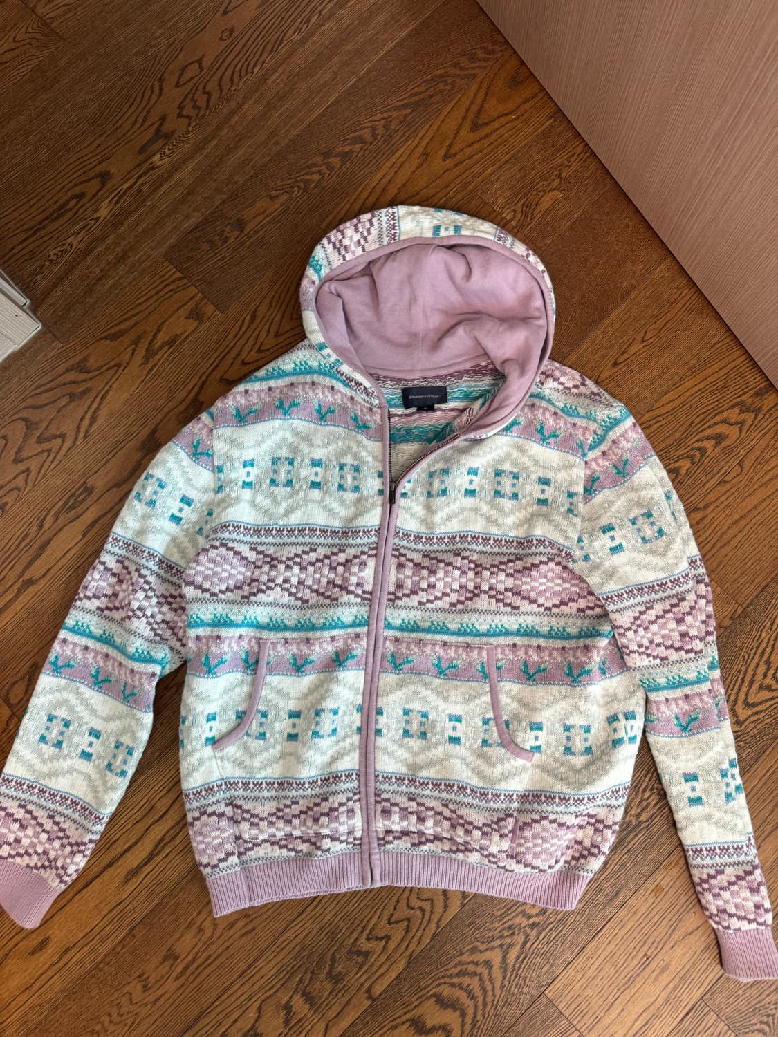 디스이즈네버댓 후드 집업 스웨터 M 상품이미지4