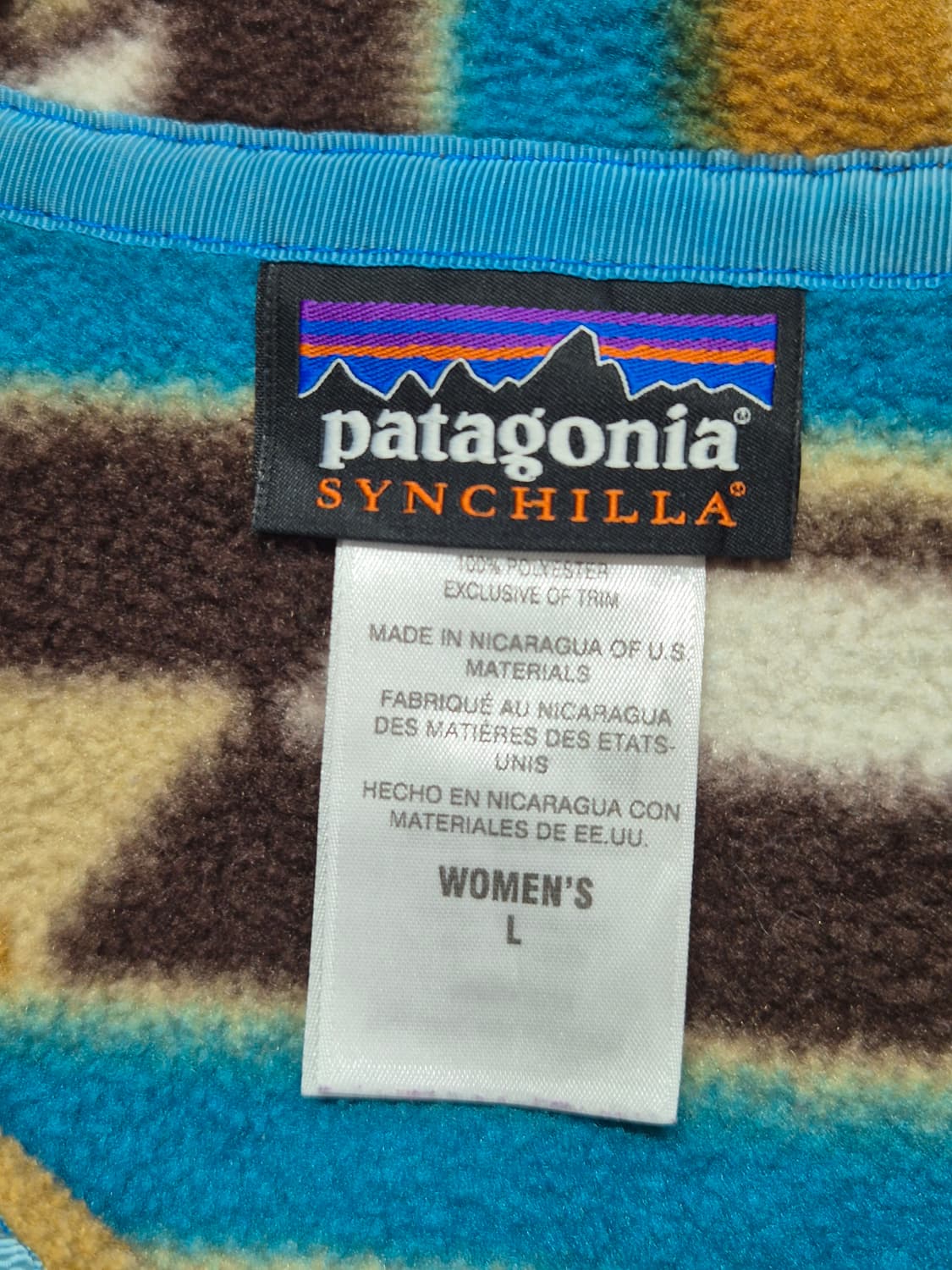 [L] 파타고니아 패턴 신칠라 - 104 상품이미지4
