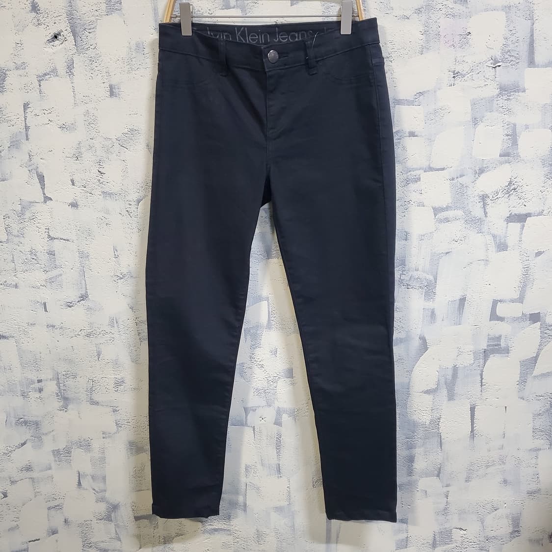 캘빈클라인 진 블랙 스키니진 블랙 청바지  상품이미지1