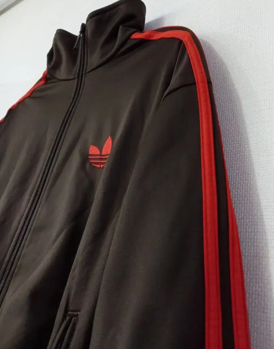 아디다스 파이어버드 브라운 오렌지 트랙탑 저지 져지집업 100/L 상품이미지2