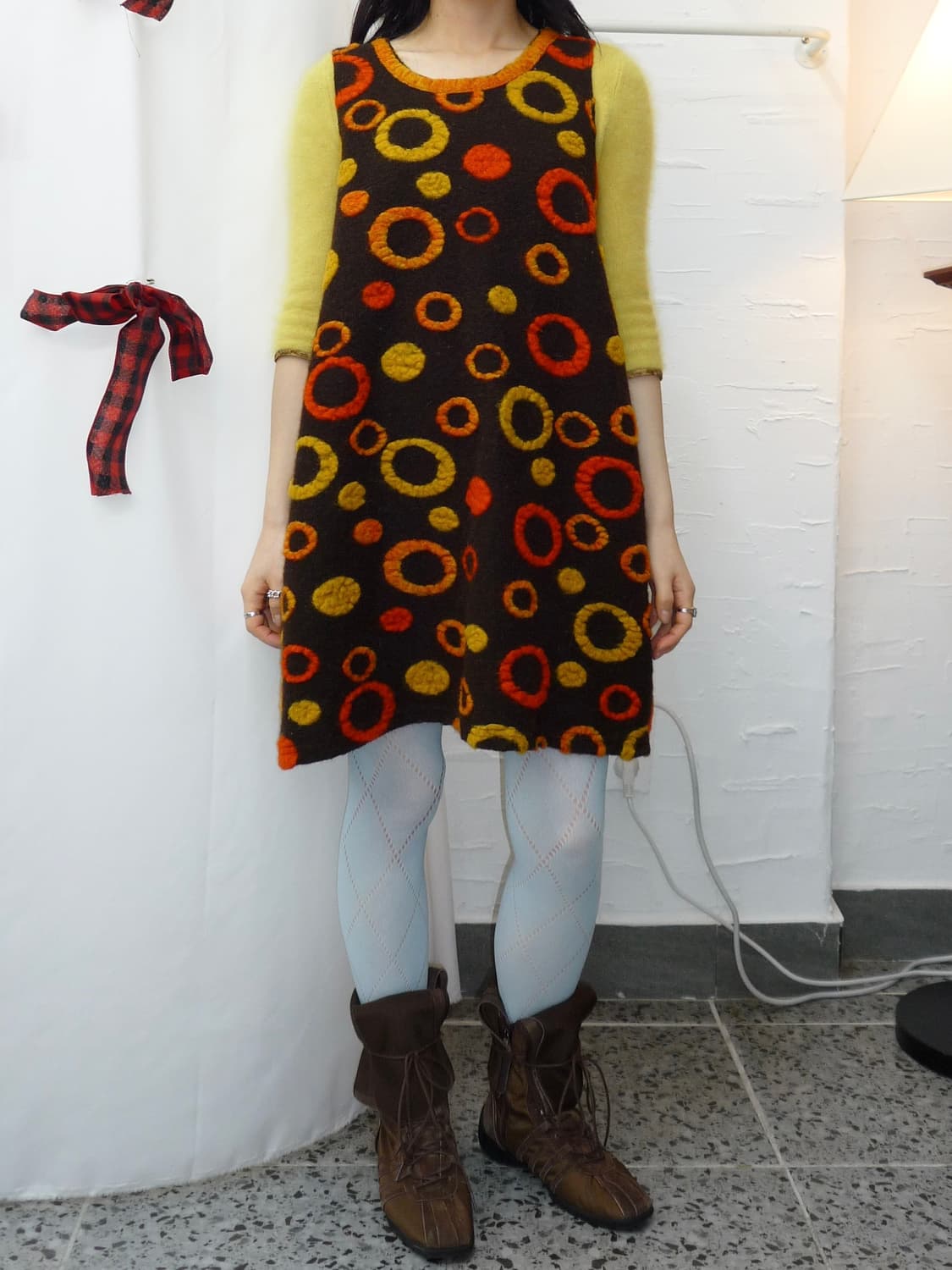 Orange sunset dot ops 상품이미지2