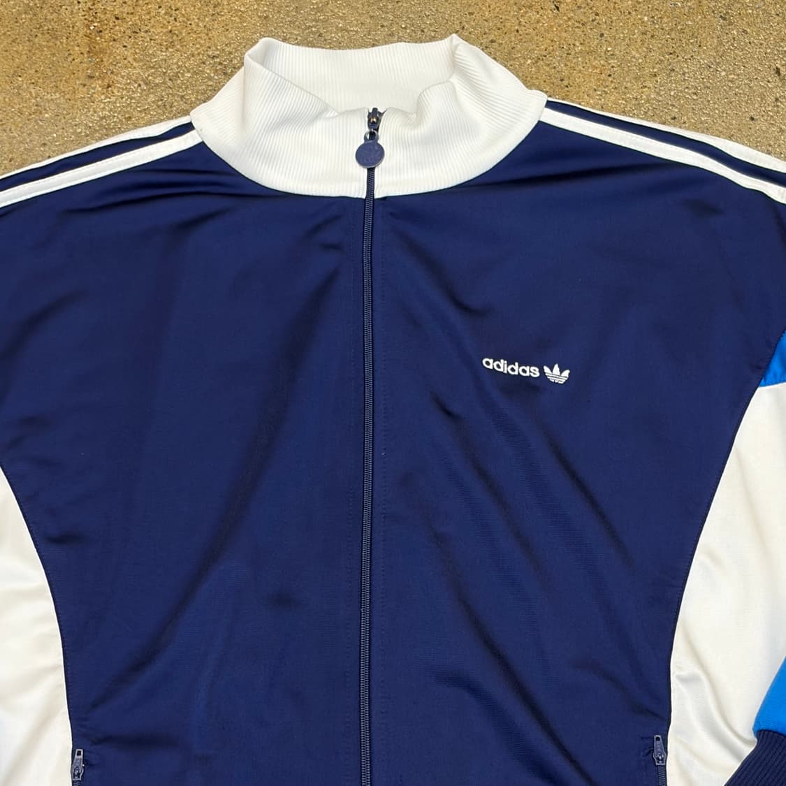 90s 미국 빈티지 아디다스 유로파 져지 져지집업 집업져지 츄리닝 트레이 상품이미지4