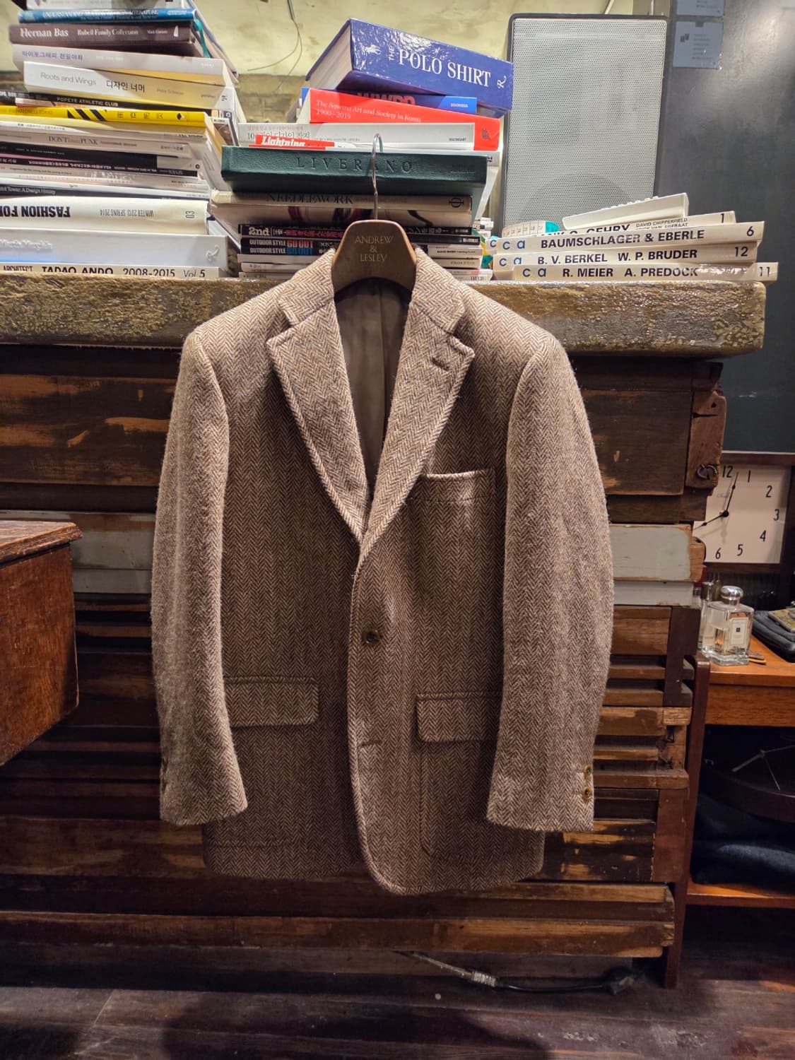 사우스윅 해리스트위드자켓 상품이미지10