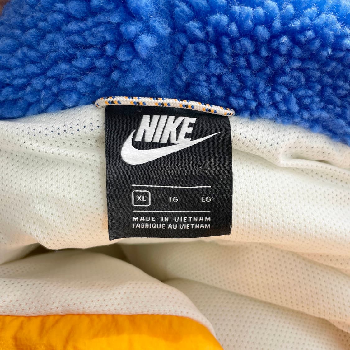 B1 나이키 헤리티지 쉐르파 후리스 하프 집업 후디 XL사이즈 상품이미지4