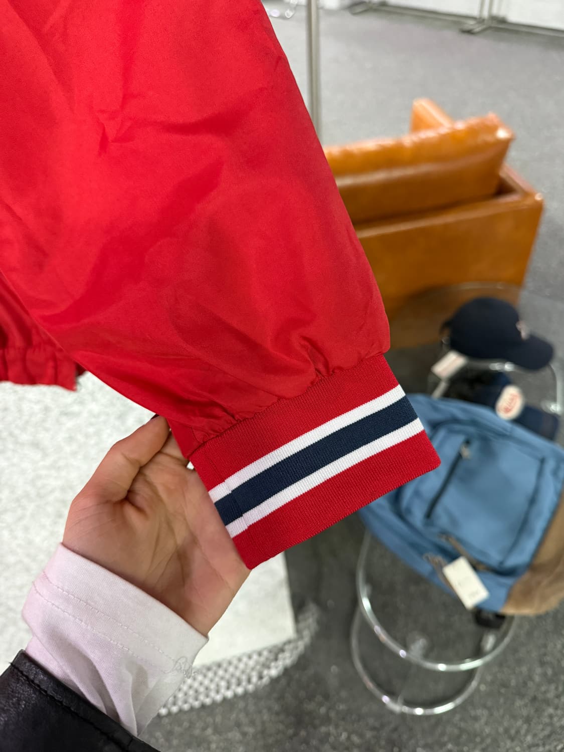 엠엘비 LA 에인절스 빈티지 바람막이 B4676 상품이미지4