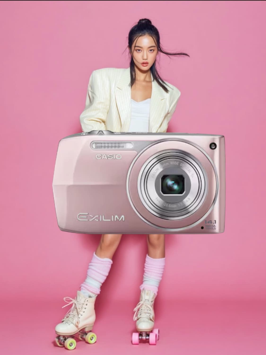 A급)카시오 엑슬림 z2000 EXILIM Z2000 Pink 디카 상품이미지1