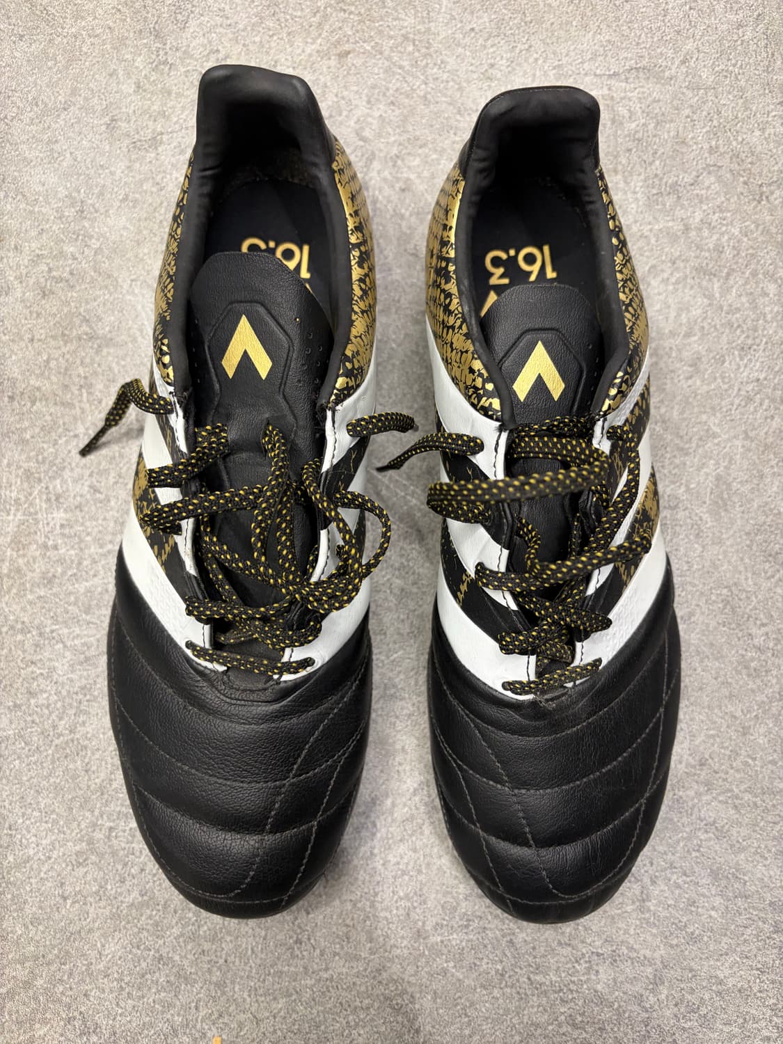 [285] 아디다스 Ace 16.3 축구화 블랙/골드 상품이미지1