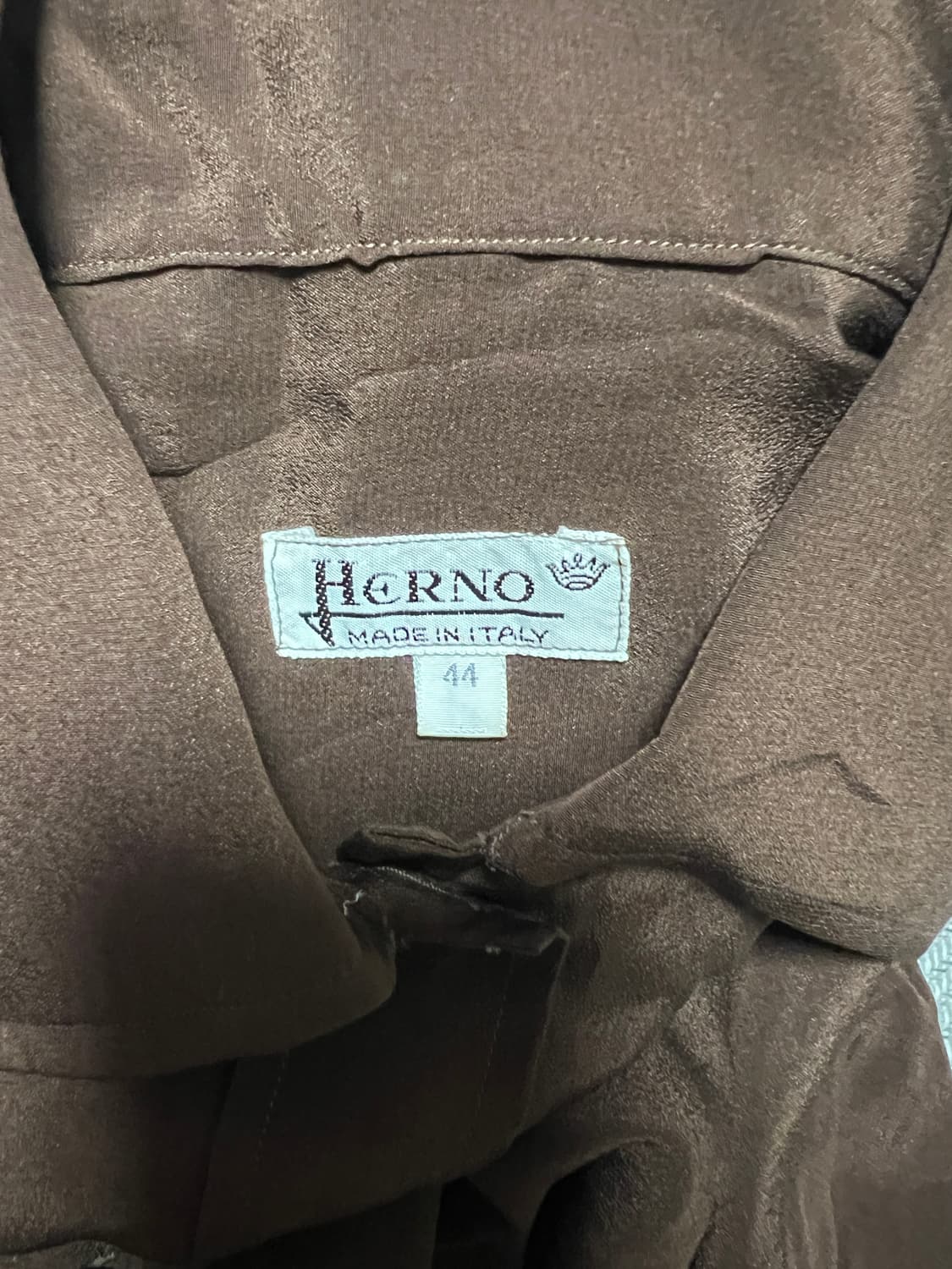 HerNo 에르노 쉬폰셔츠 정품 상품이미지3