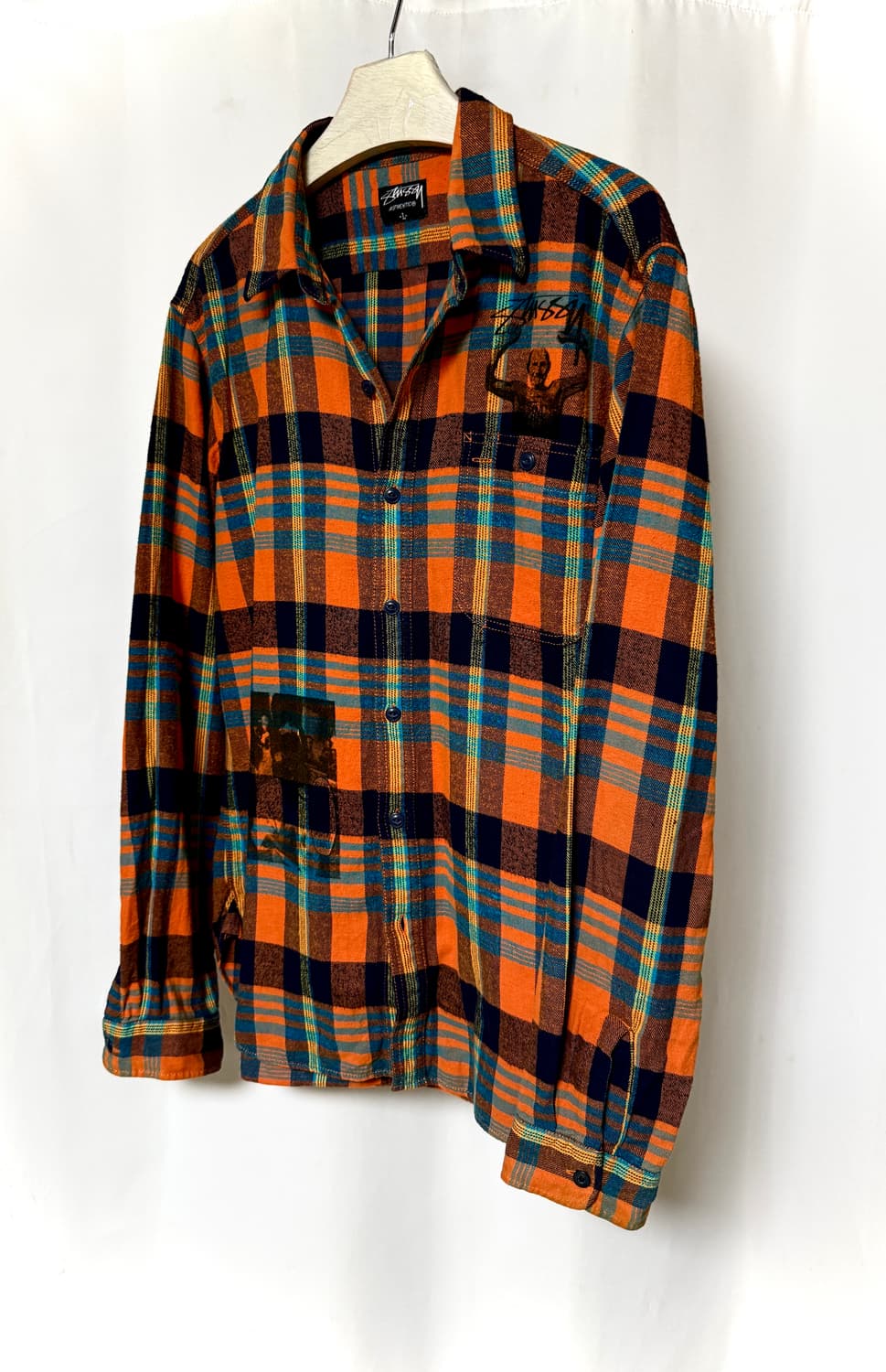 스투시 03s 시그니처 멀티 타탄체크 페이스 셔츠 상품이미지1