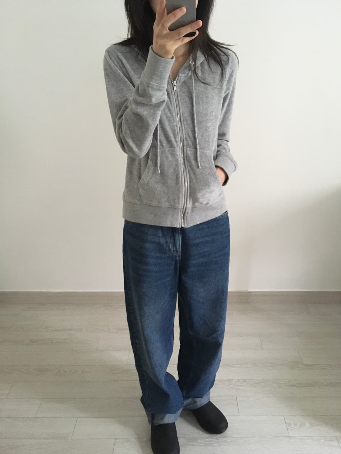 Vtg blue wide baggy jeans 상품이미지6
