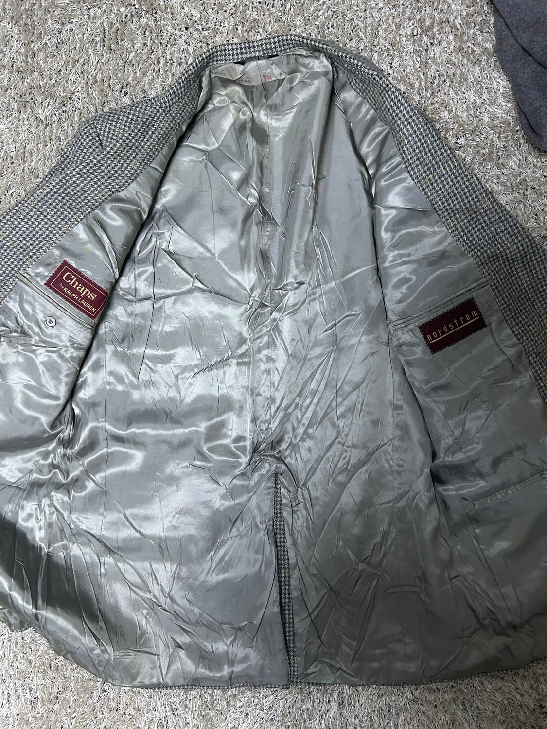 미국제 찹스 폴로 랄프로렌 체크블레이저 사이즈 105-110 상품이미지6