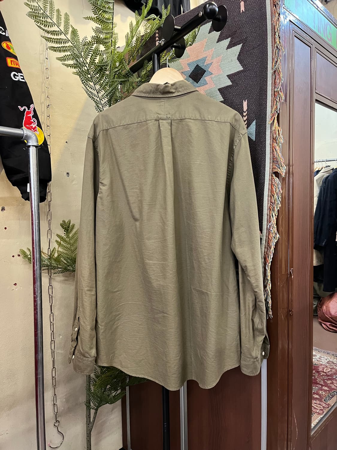 폴로 랄프로렌 셔츠 카키 #csz807 상품이미지2