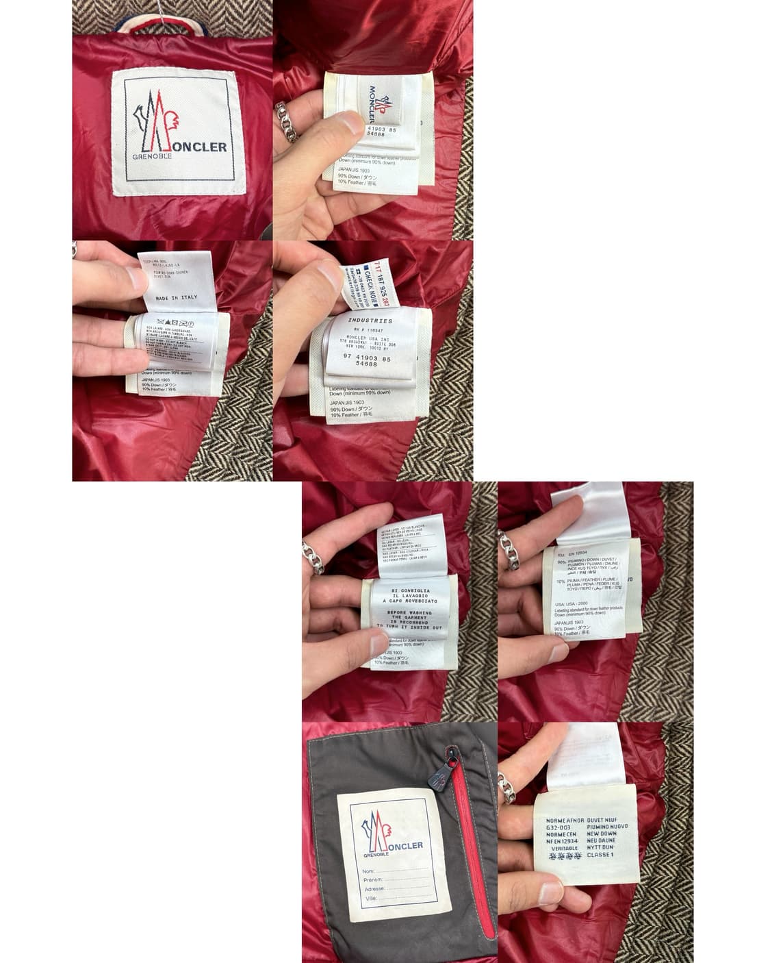 몽클레르 그레노블 패스터즈 패디드 자켓 상품이미지9