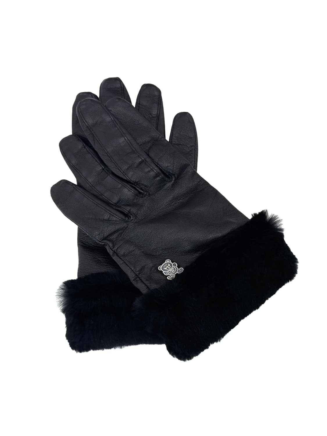 Hysteric Glamour Leather Fur Cuff Gloves 상품이미지1