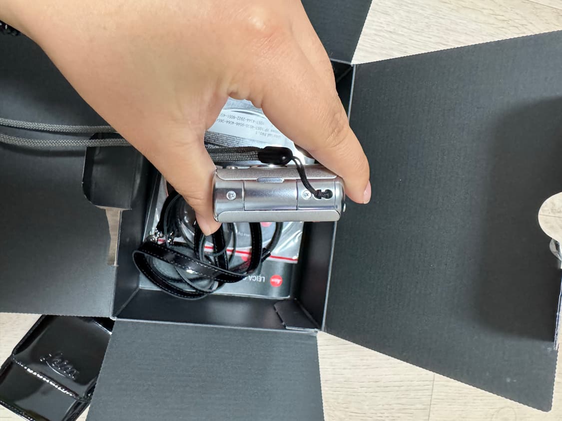 최상급 라이카 C-LUX1 실버 (박스제품) 디지털 카메라 판매(급처) 상품이미지4