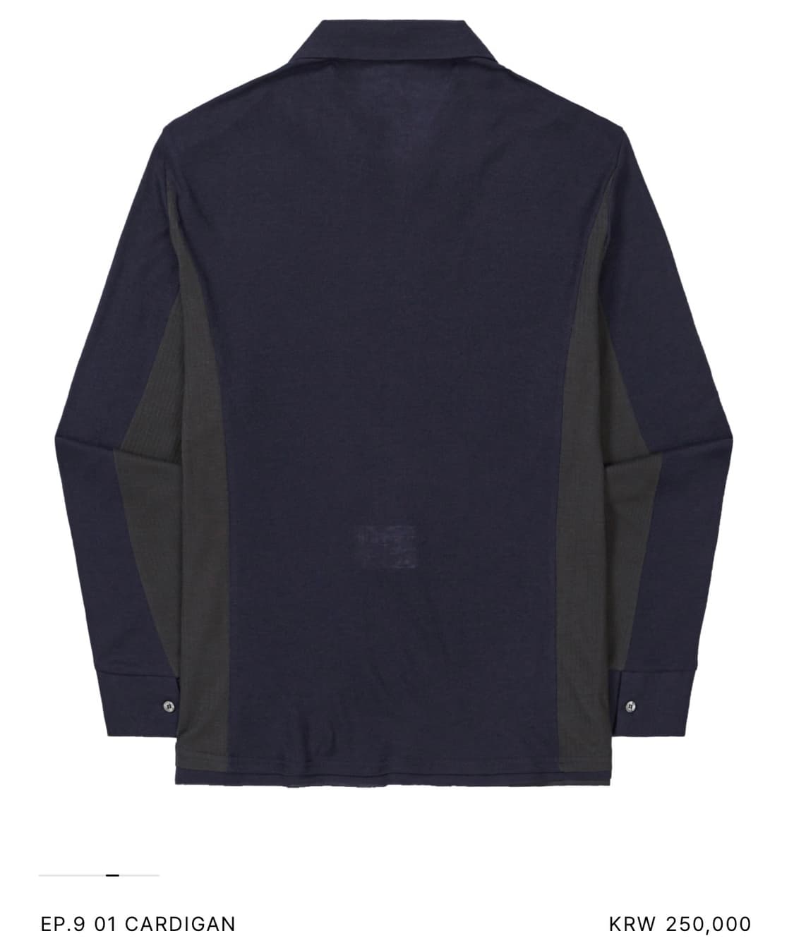 XLIM 엑슬림 ep9 01 가디건 네이비 L 상품이미지2