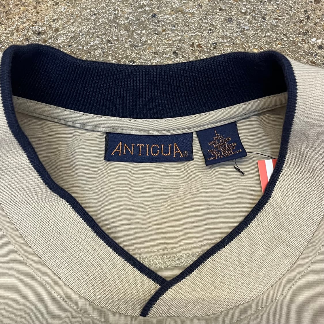 미국 빈티지 antigua 풀오버 바람막이 상품이미지8