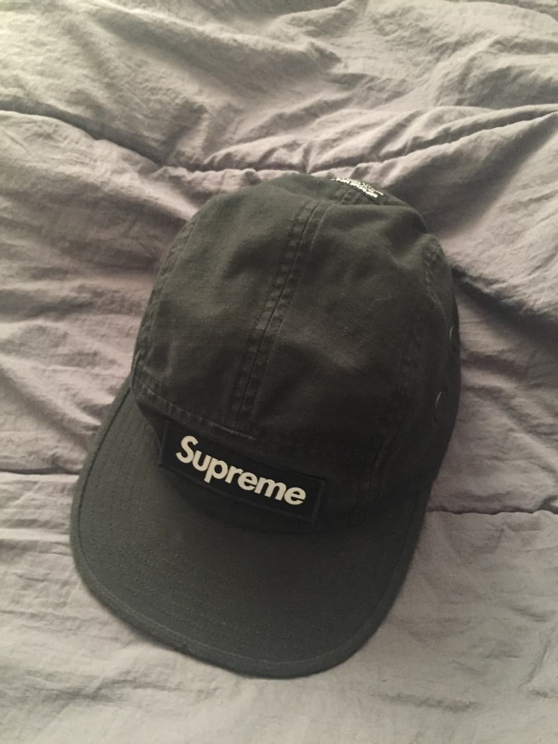 슈프림 밀리터리 캠프캡 블랙 상품이미지1