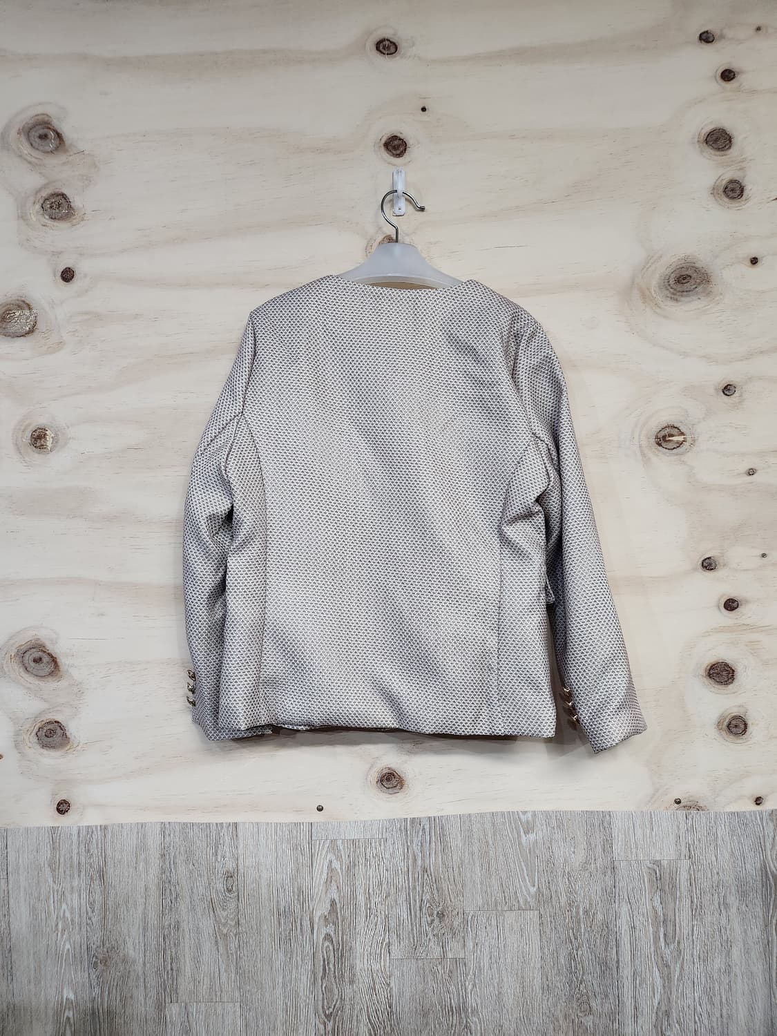 1017) 여성 금장버튼 투피스 상품이미지2