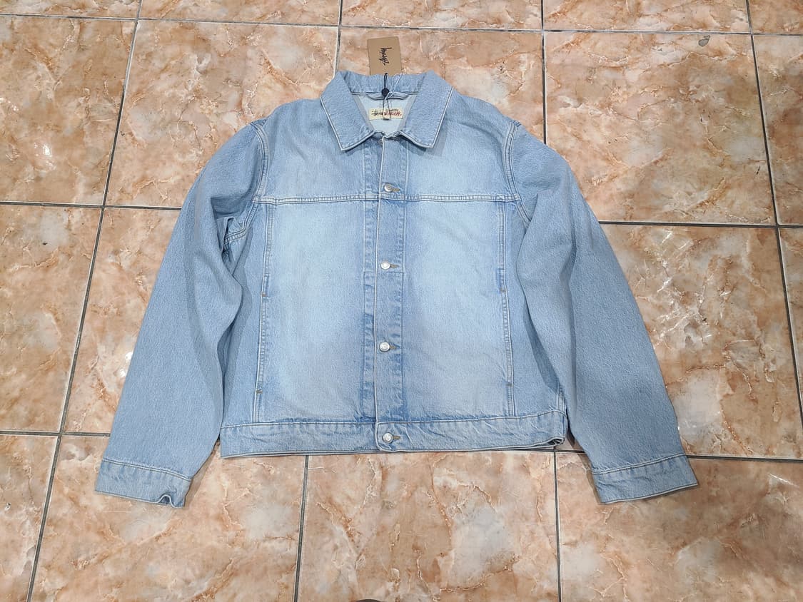 스투시 데님 트러커 자켓 라이트 워시 XL 상품이미지1