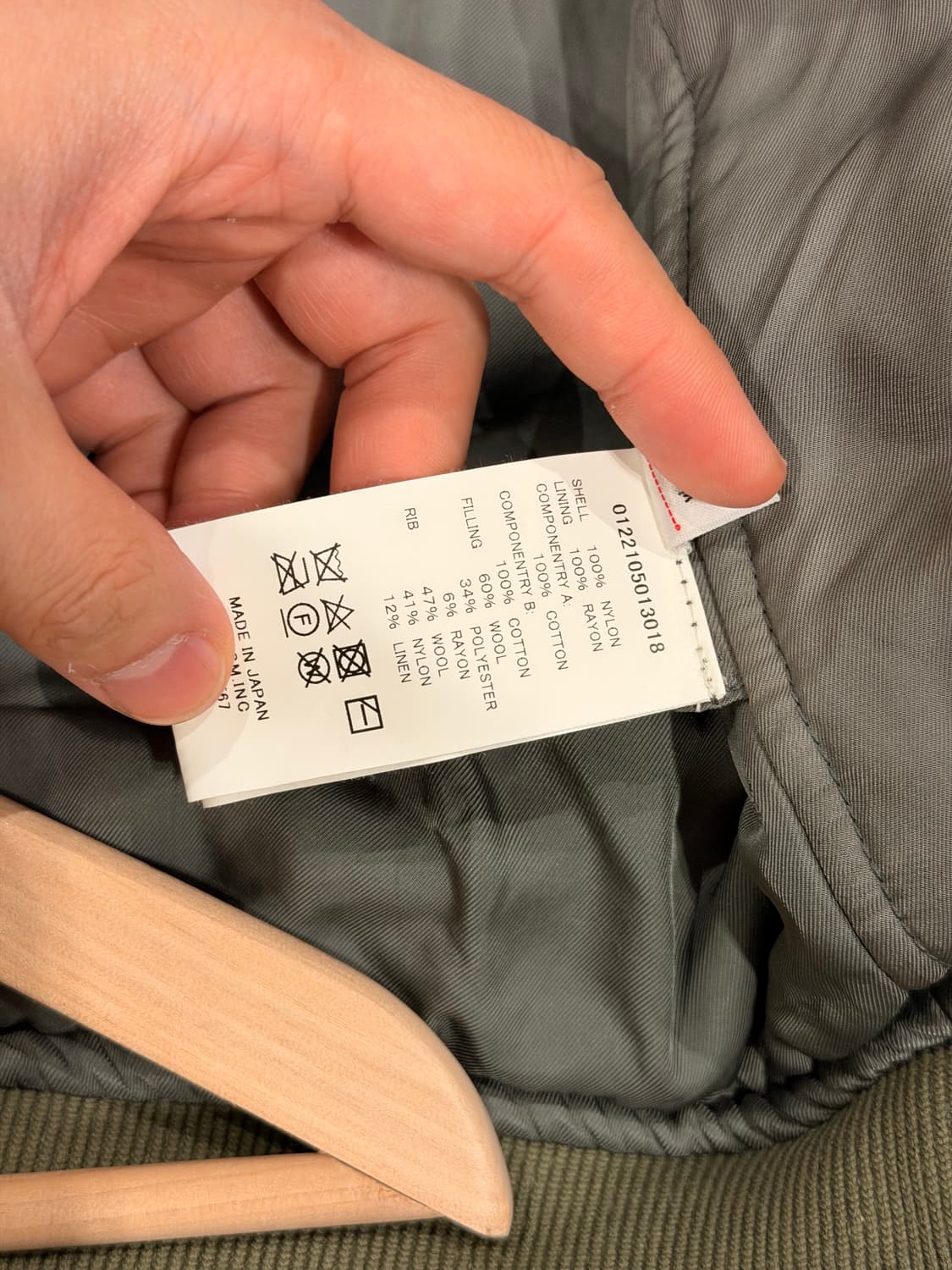 비즈빔 22ss 토르손 라이트그린 3사이즈 판매합니다 상품이미지6