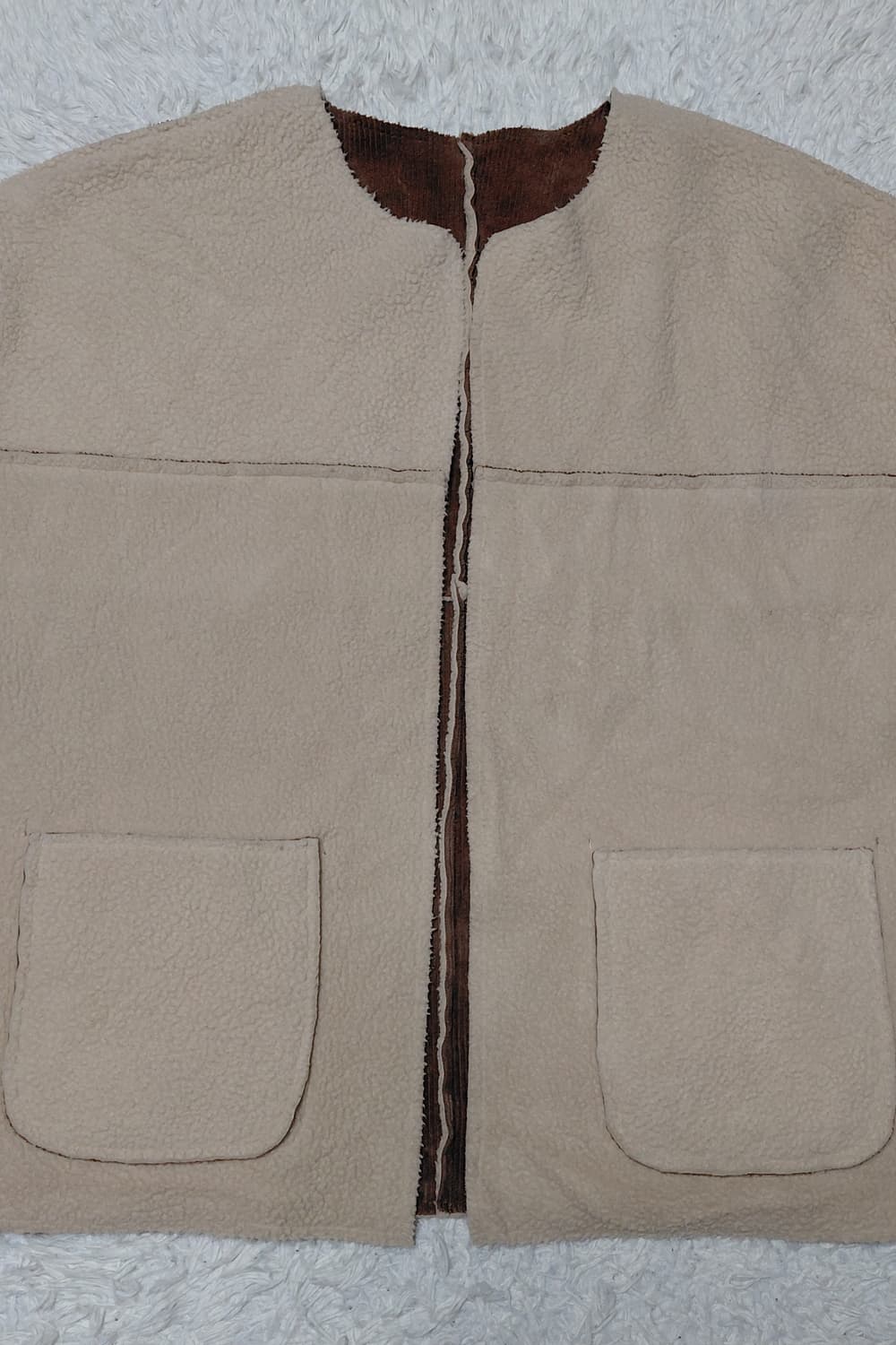 FREAK'S STORE 리버시블 코듀로이 숏 코트 (Free) 상품이미지7