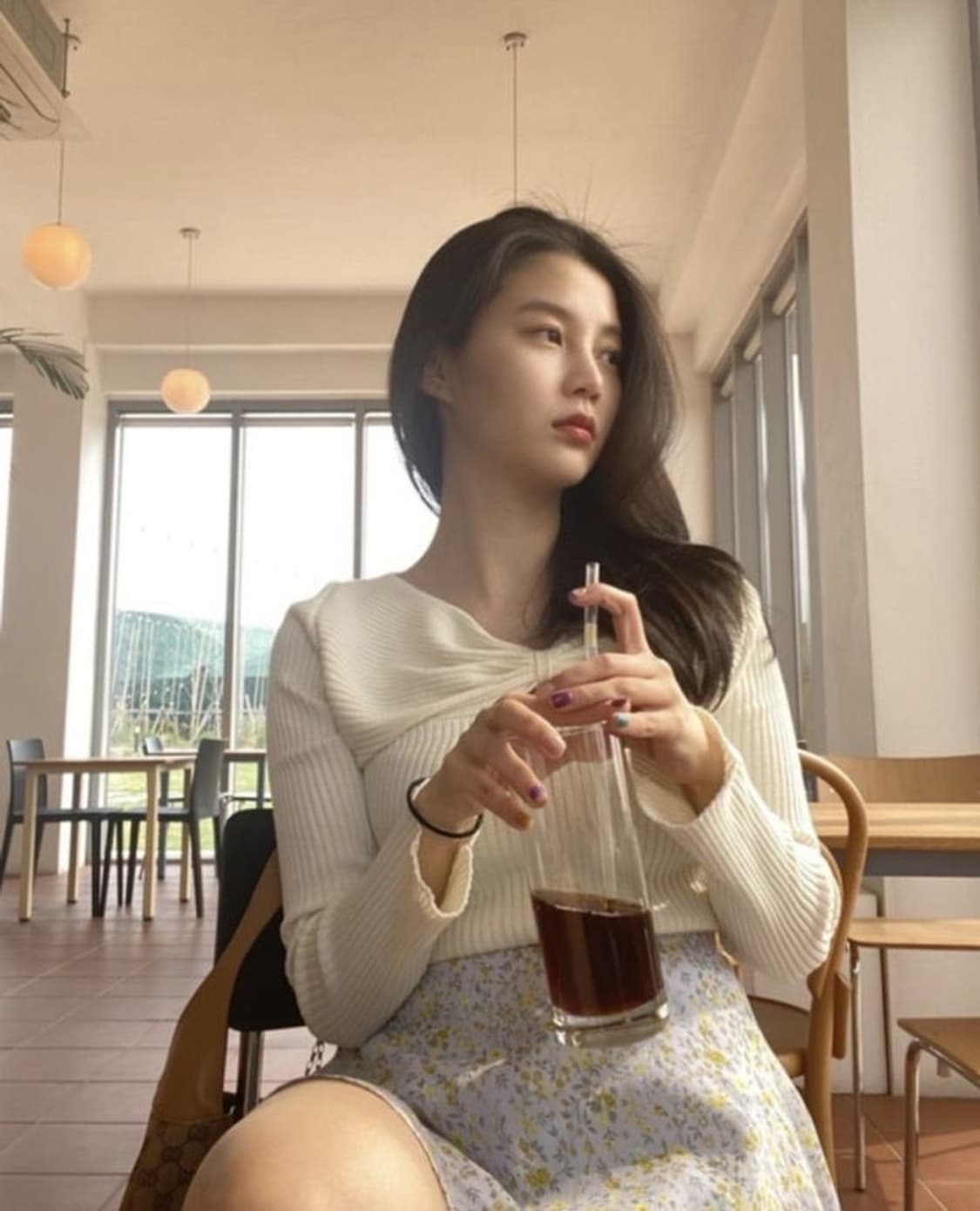 마가린핑거스 리본트위스트 니트 상품이미지1