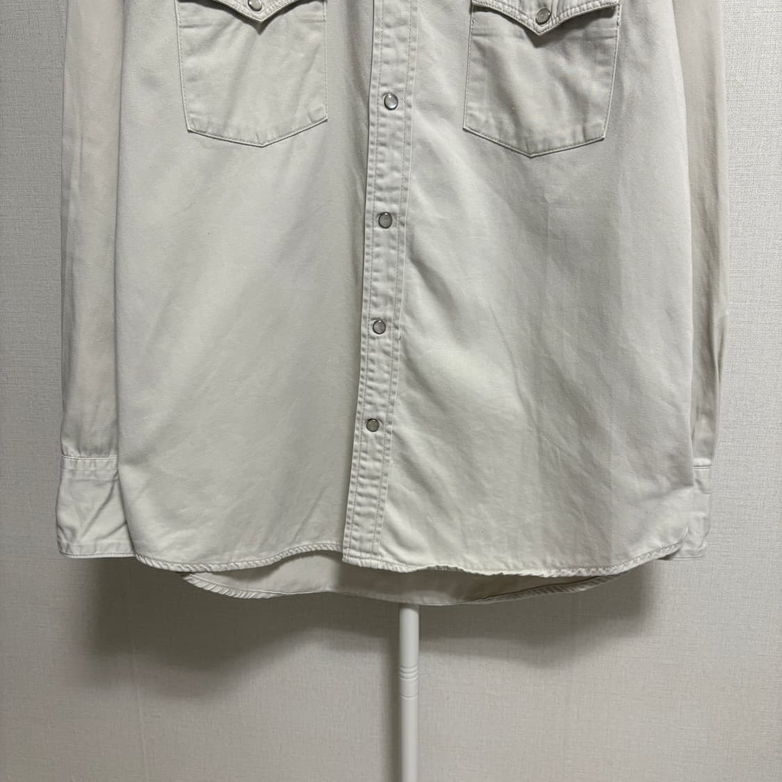 리 Lot 0450 웨스턴 셔츠 / 베이지, L 상품이미지3