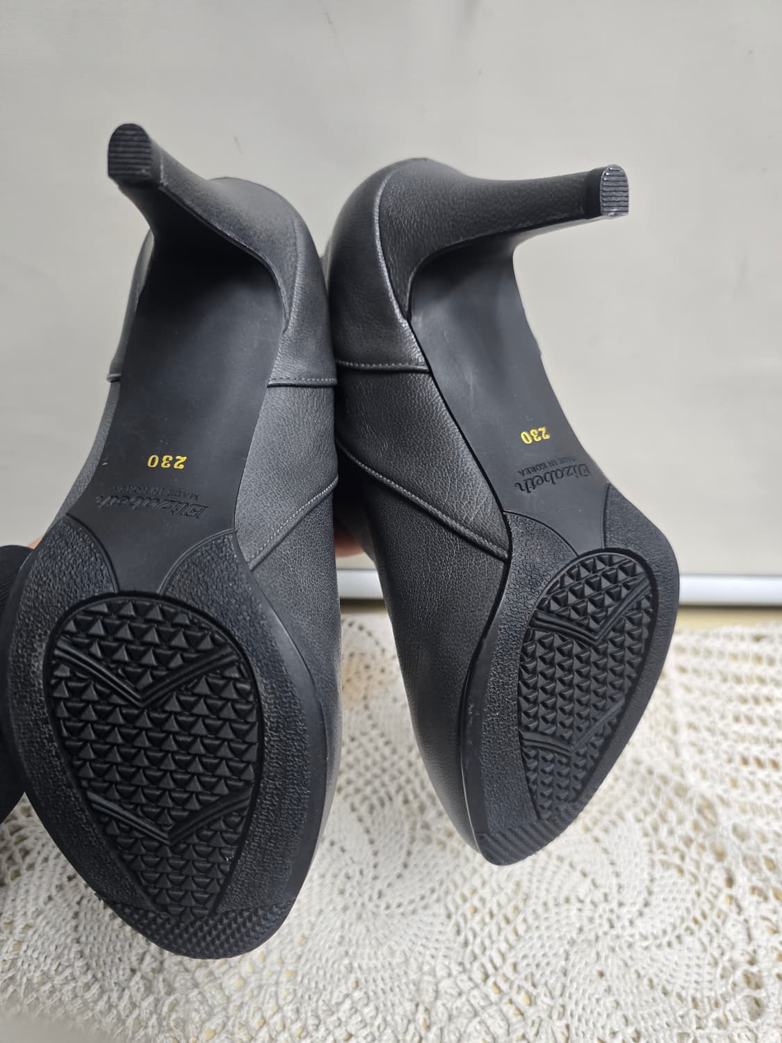 새상품)엘리자베스 앵클 집업 힐 230(225) 상품이미지4