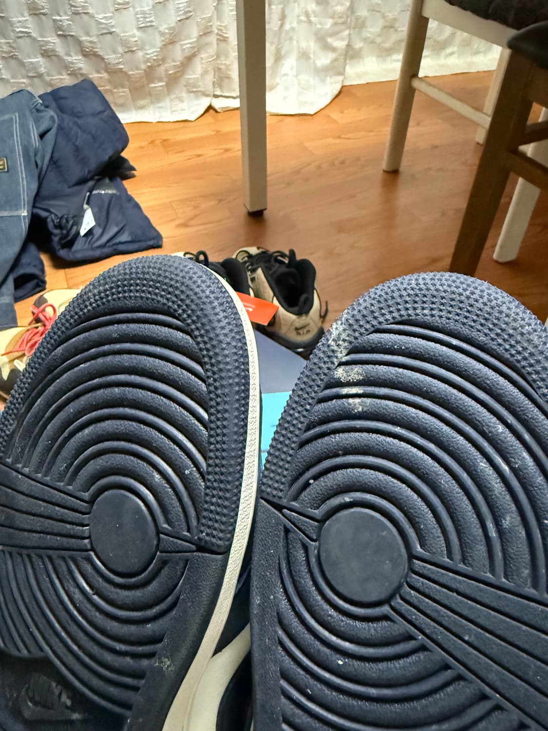 [2회착용] 조던1 로우 옵시디언 270 상품이미지3