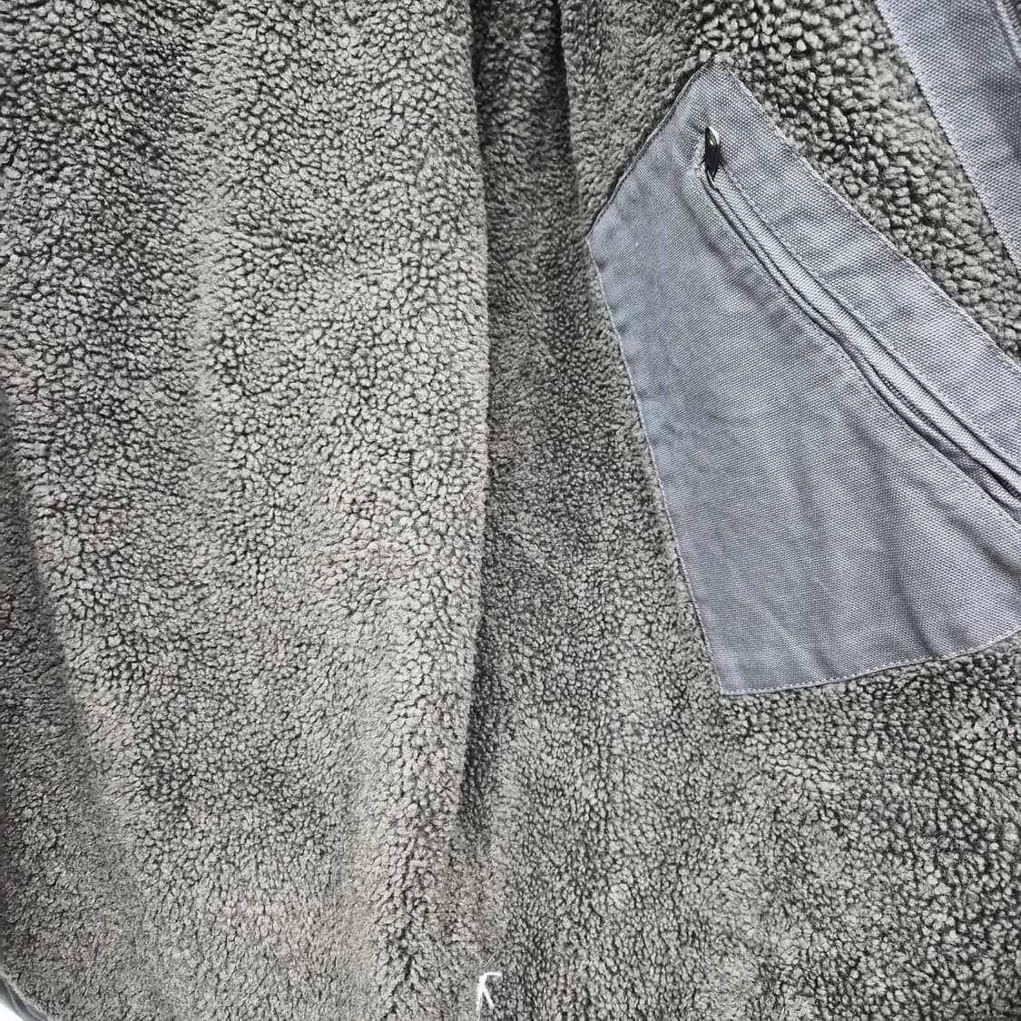 칼하트 워시드 덕 셰르파 안감 자켓 차콜 남성 XXL 상품이미지7