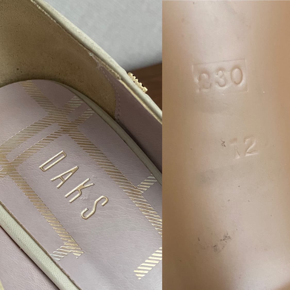 DAKS 닥스 아이보리 구두(230) 상품이미지8