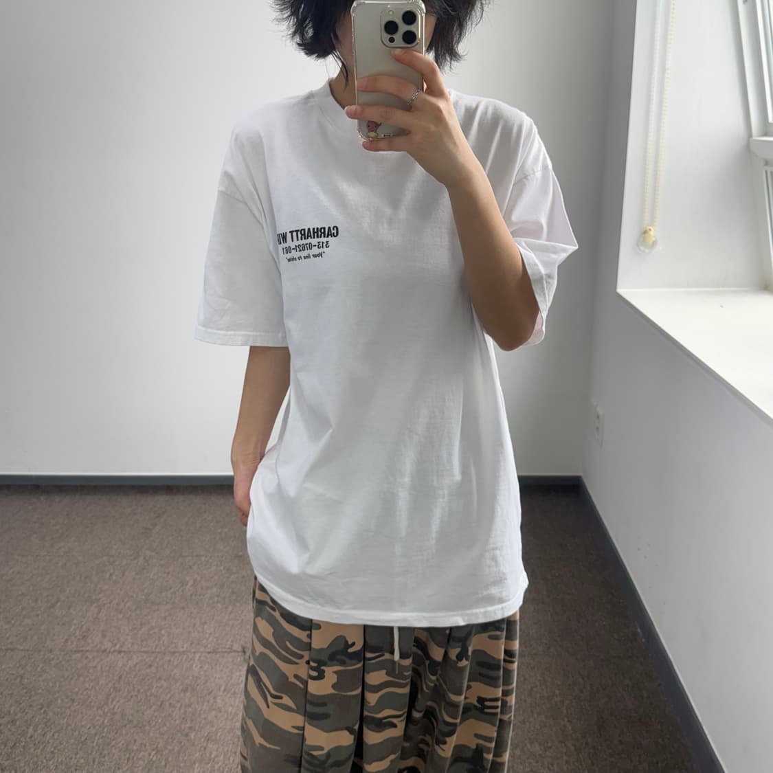 Carhartt 칼하트 백 포인트 반팔 상품이미지1