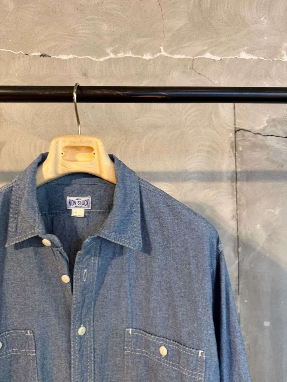 NON-STOCK 샴브레이 셔츠 100 상품이미지5