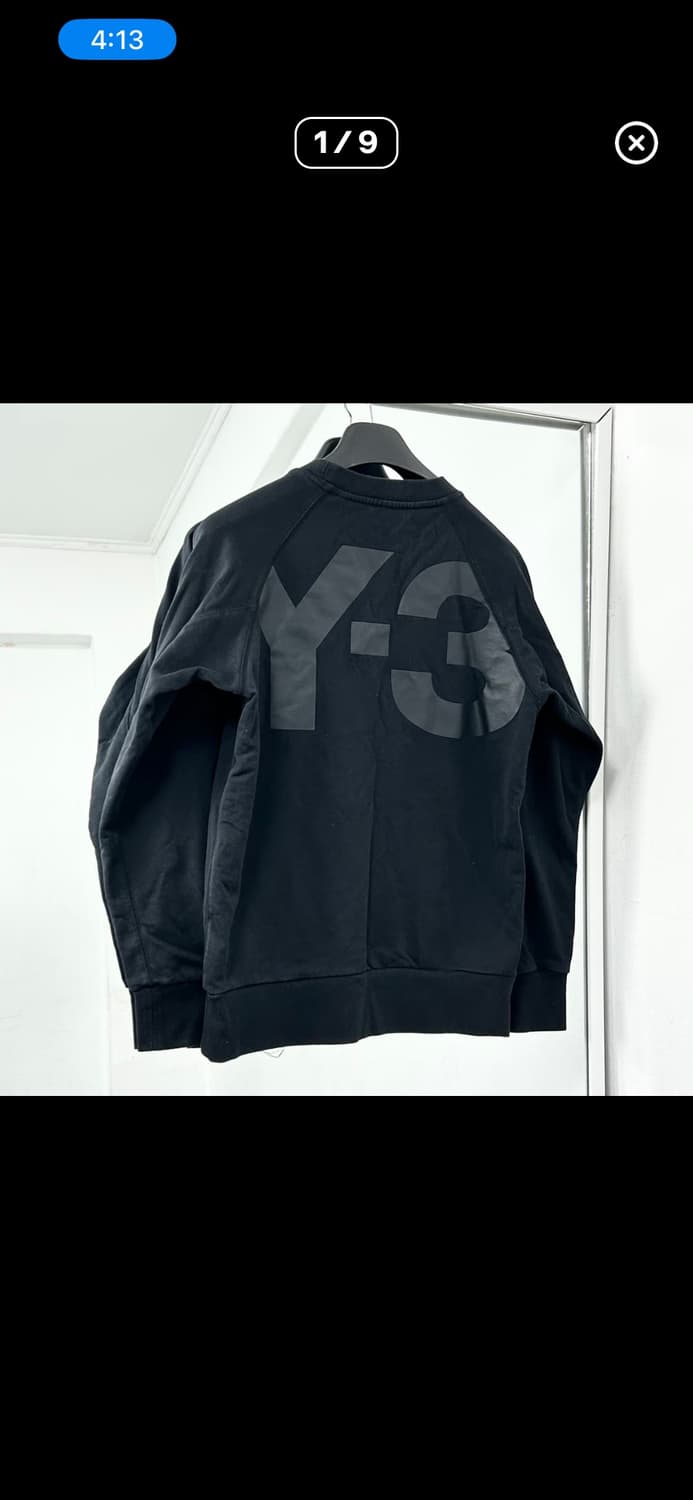 Y-3 백로고 맨투맨 상품이미지1