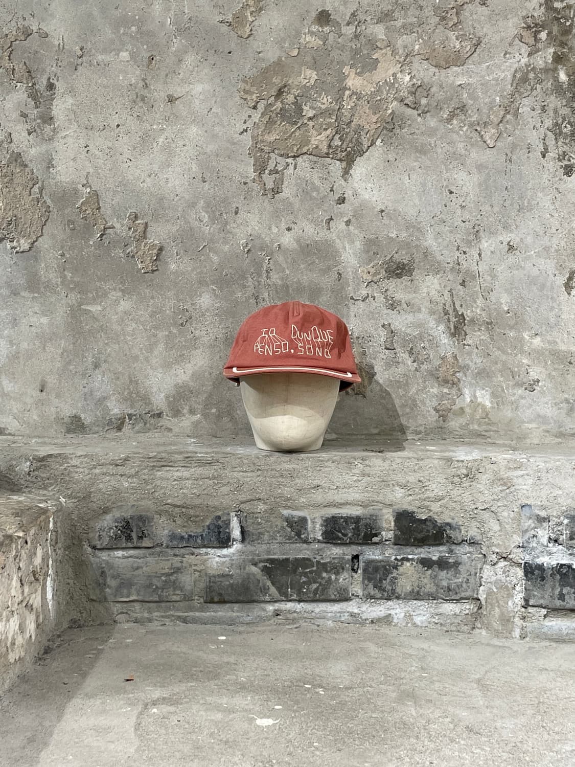 아노니모아노니마 더스티 로즈 아이 띵크 캡 상품이미지2