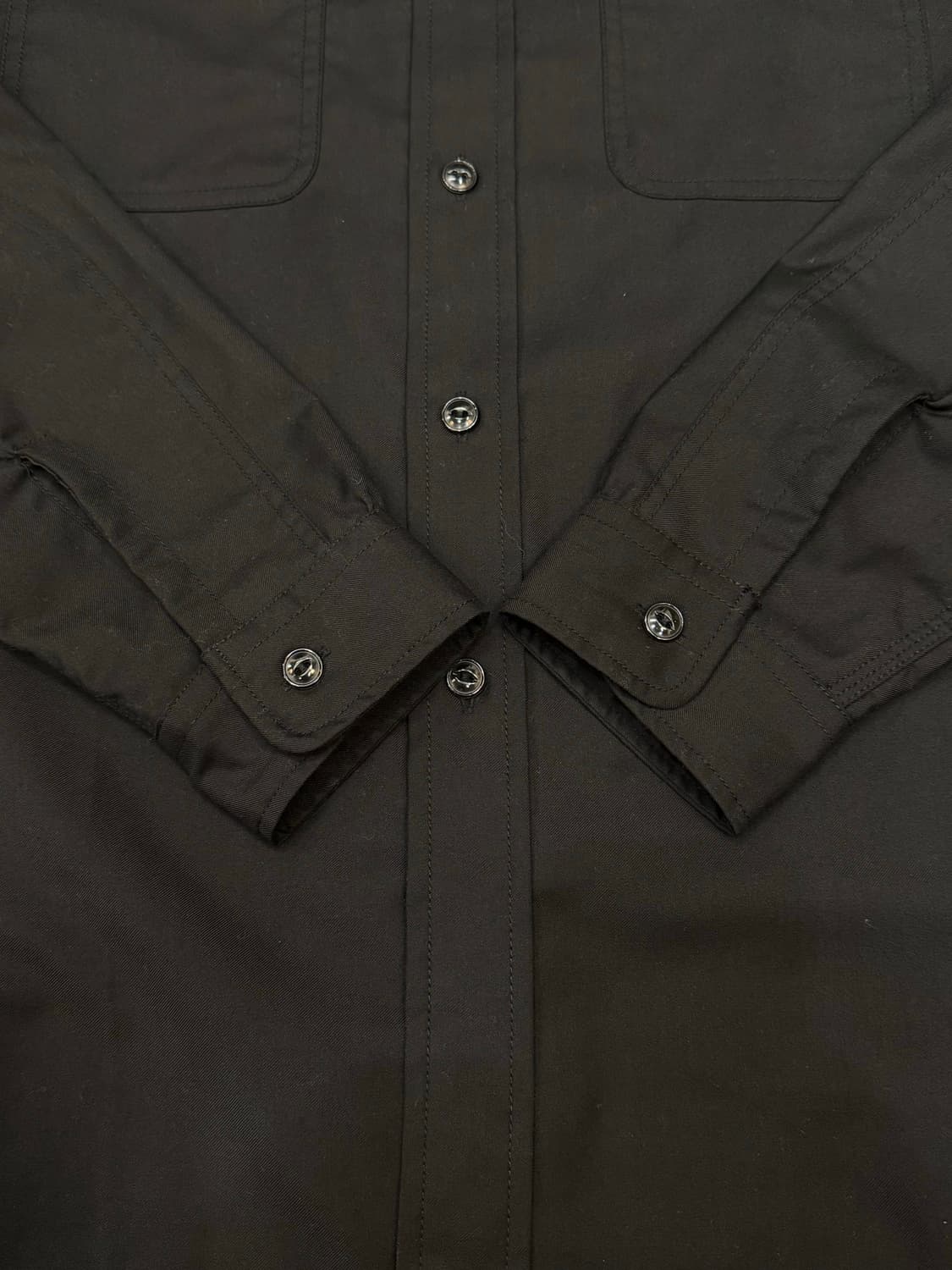 [M] 니들스 워크 셔츠 블랙  상품이미지4