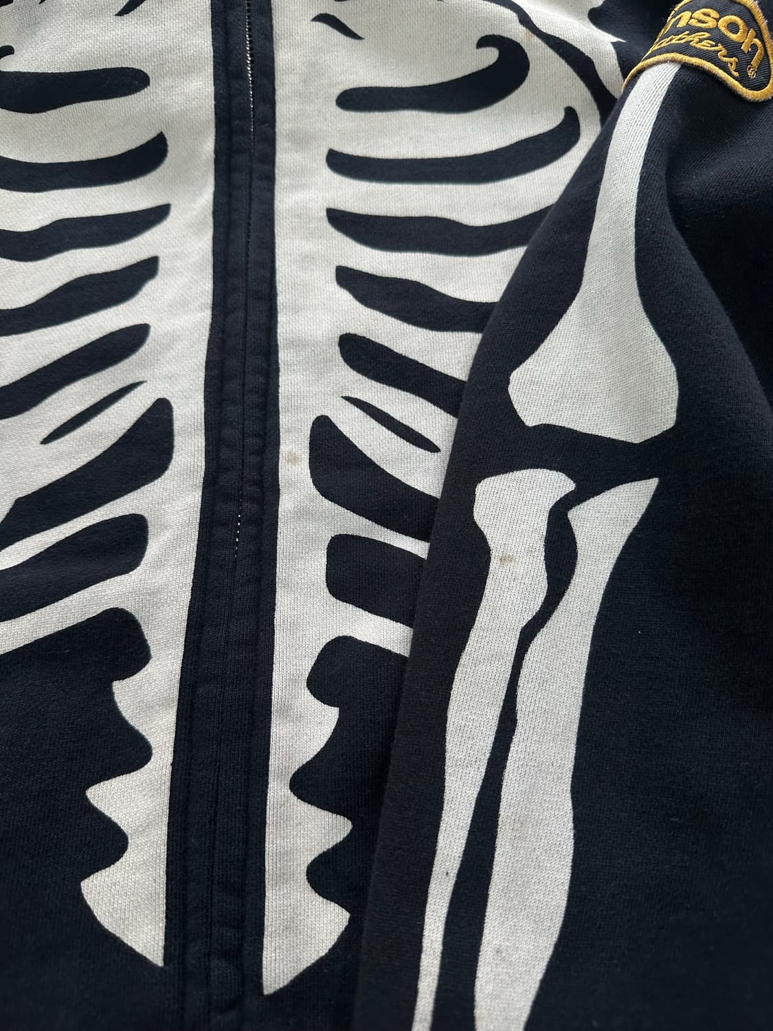 벤슨 본 스켈레톤 넥핸드워머 후드집업 상품이미지8