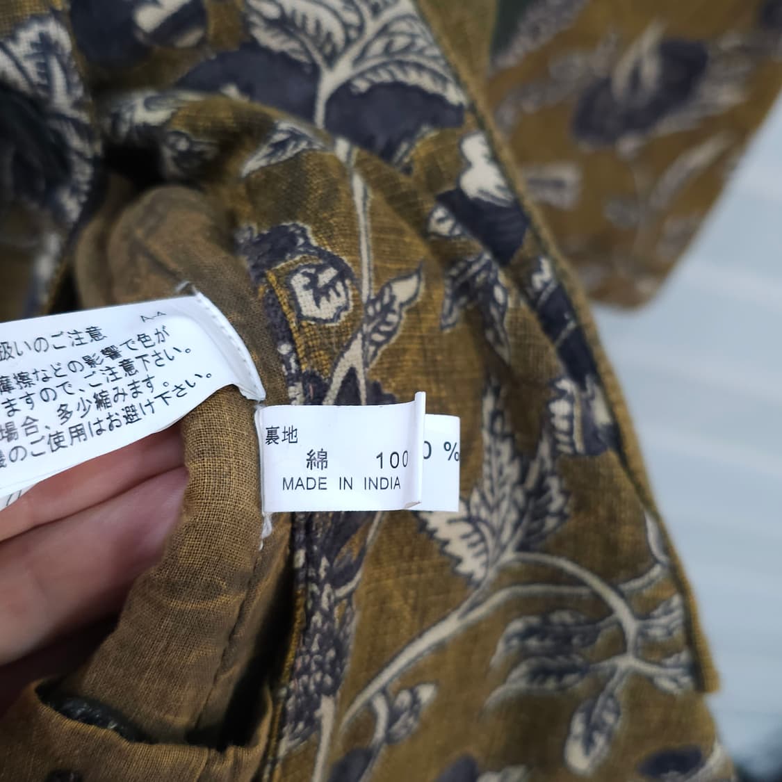 빈티지 sama sama 오버핏 코튼 자켓- 우먼프리 상품이미지10