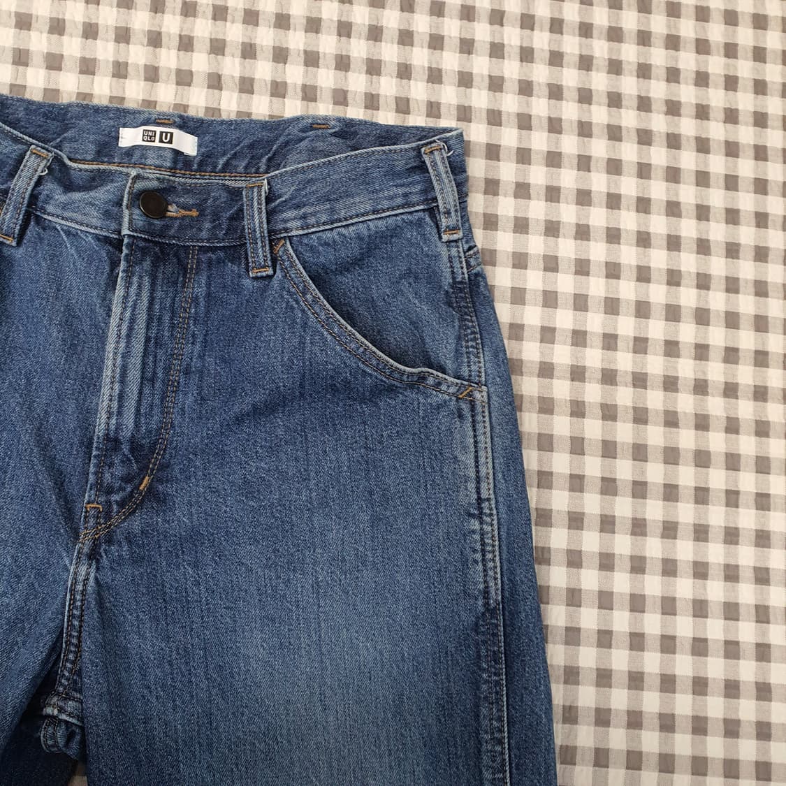 유니클로 베기핏 데님 청바지 남자30 상품이미지3