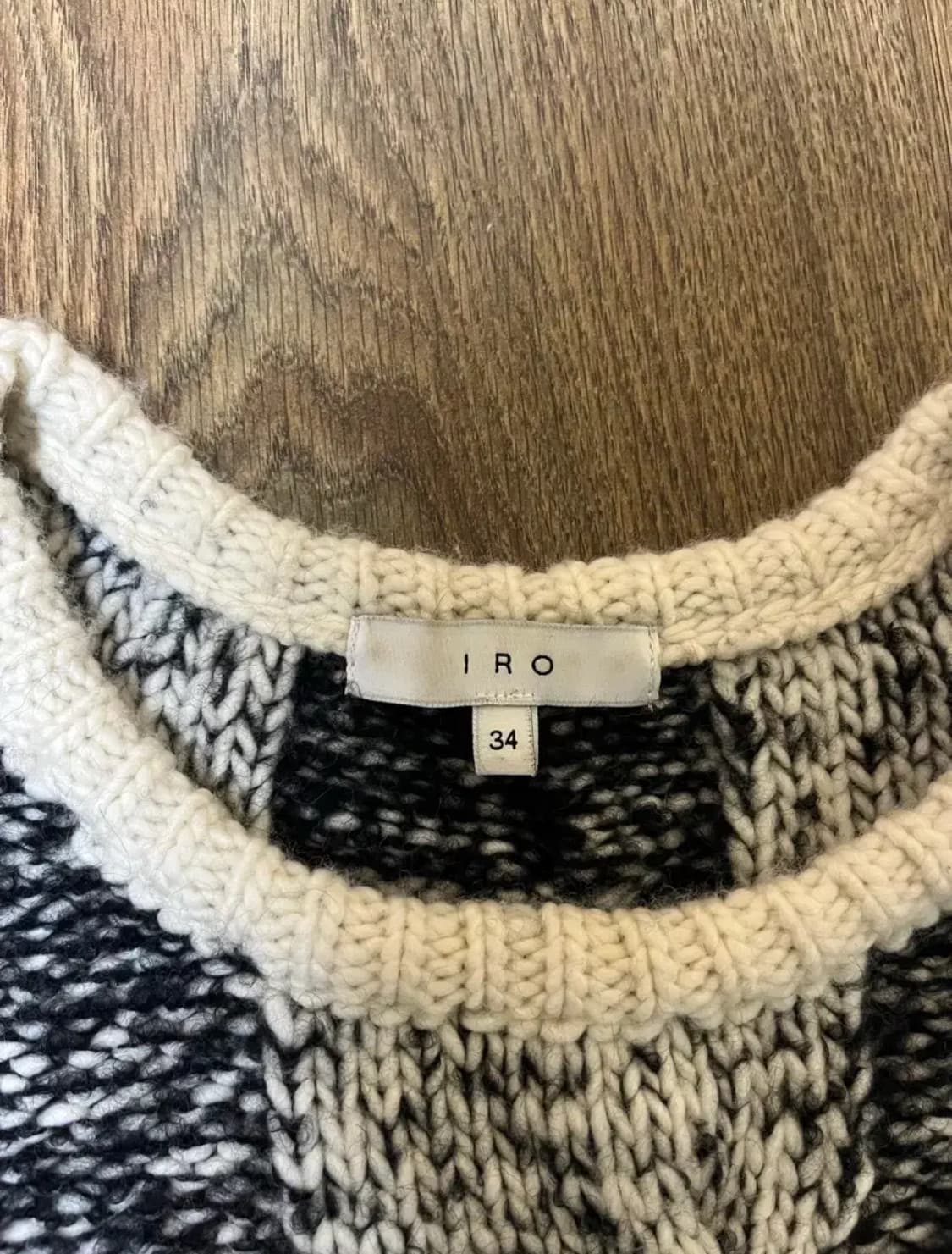 Iro 크롭 니트 상품이미지3
