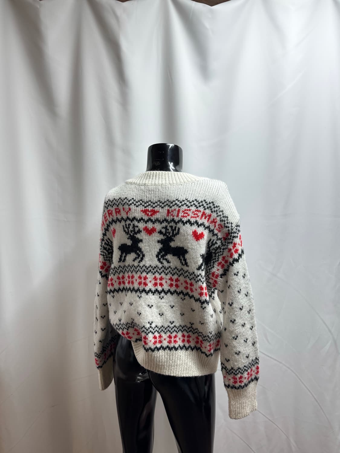 h&m 크리스마스 사슴 니트 상품이미지3