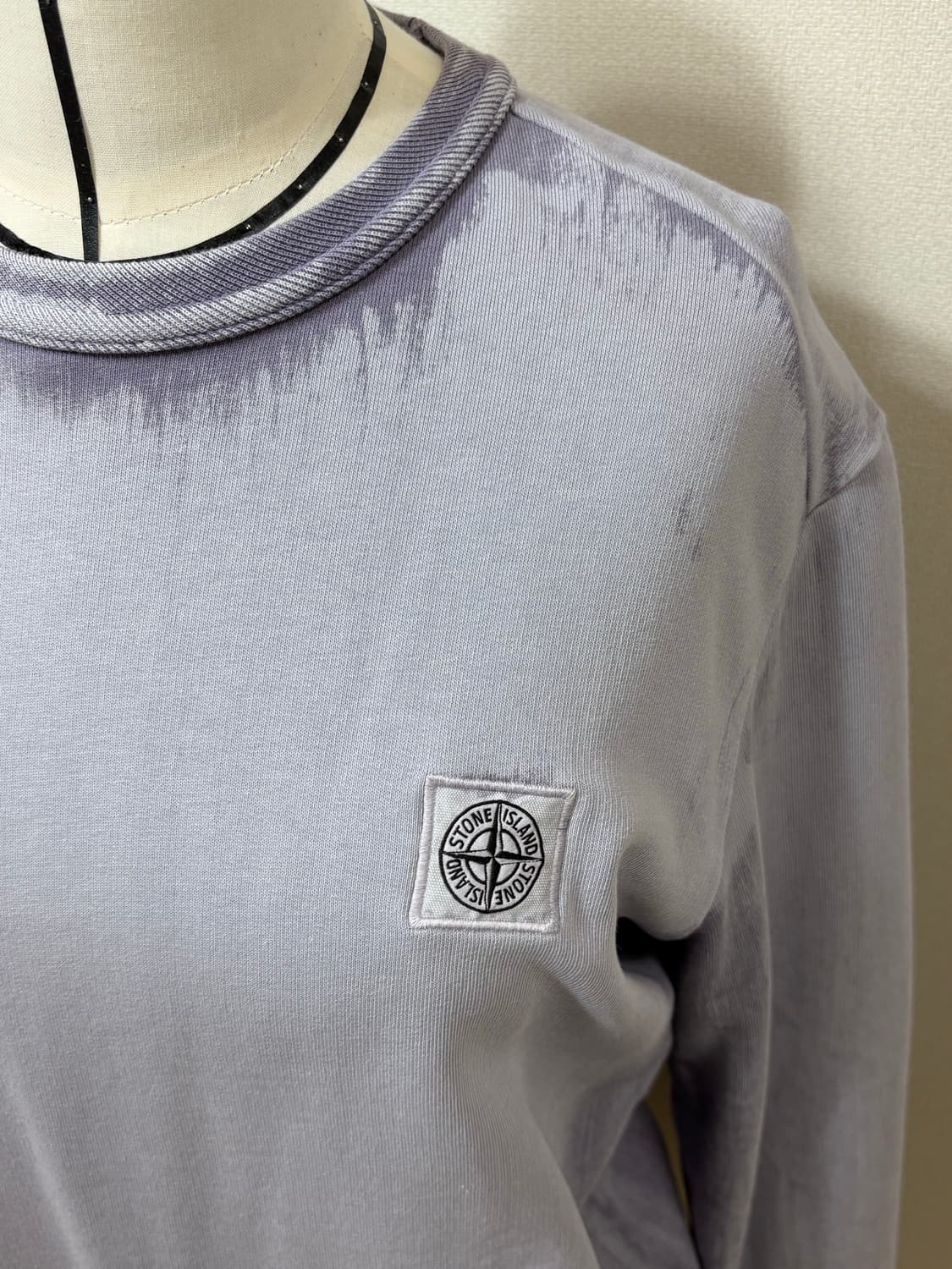 스톤아일랜드 stone island 연보라색 맨투맨 90 상품이미지5