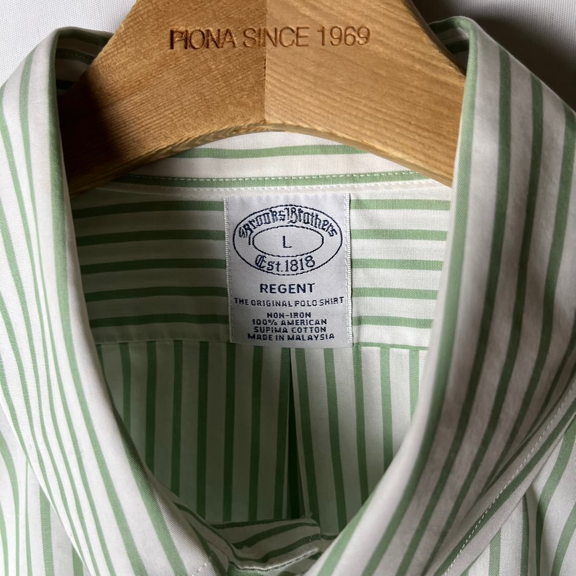 [Brooks Brothers] 브룩스브라더스 리젠트 스트라이프 셔츠 상품이미지5