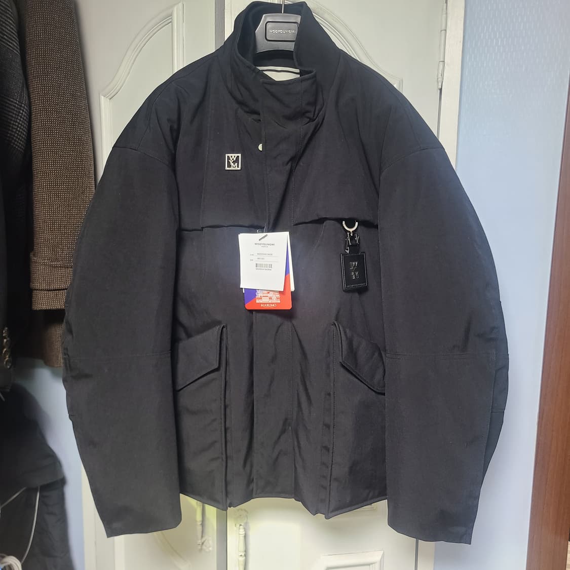 우영미 코듀라 패딩 48사이즈  상품이미지1