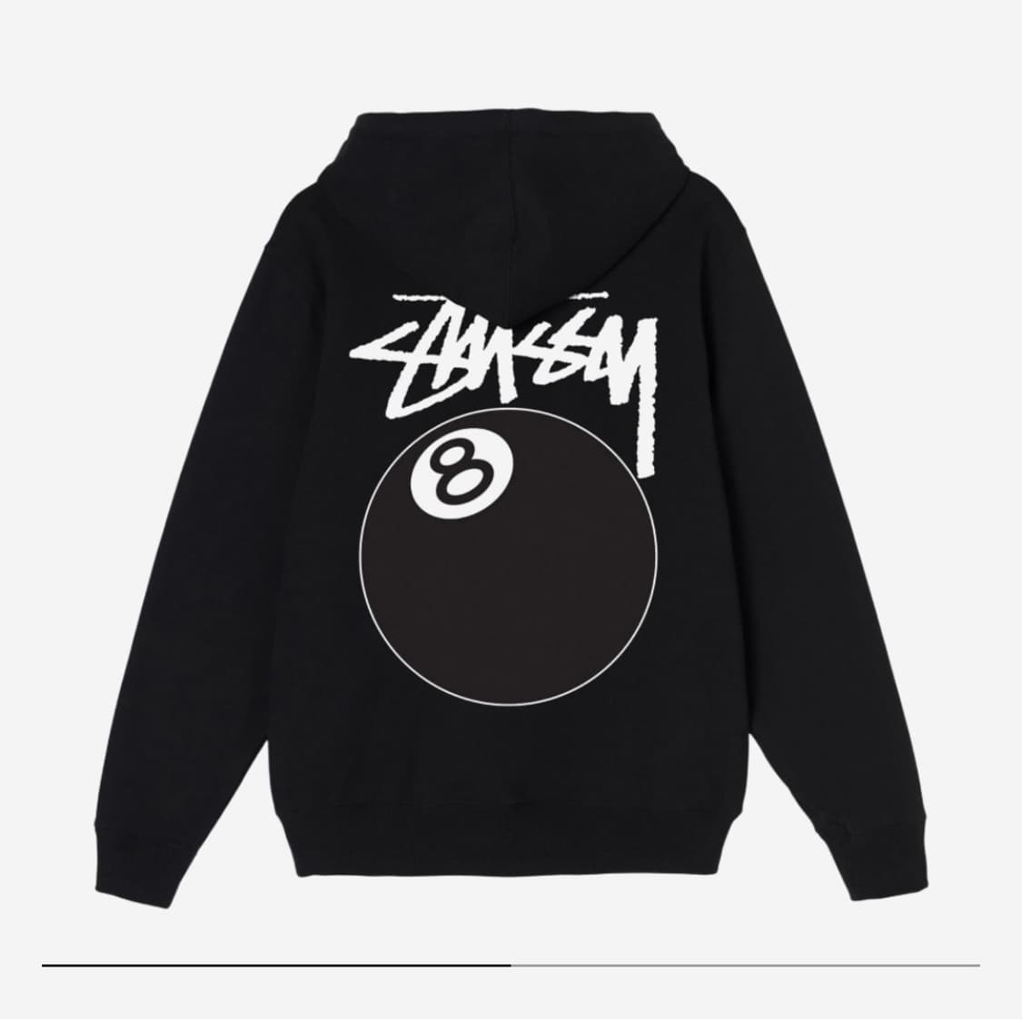 스투시 8 Ball Hoodie Black - 21FW 상품이미지1