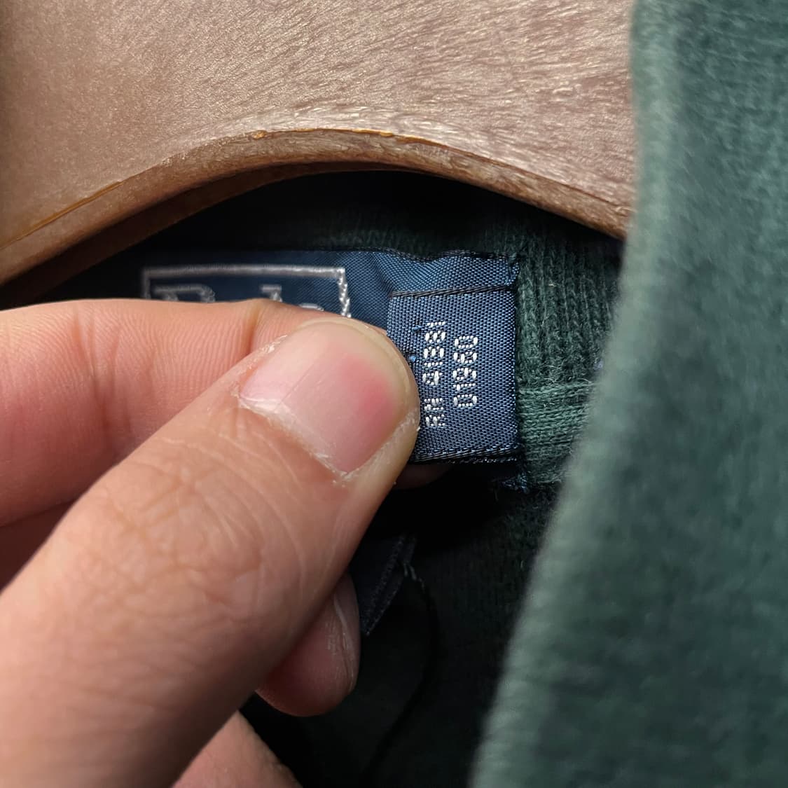 90s 폴로 랄프로렌 하프 집업 니트 스웨터 N29 상품이미지8