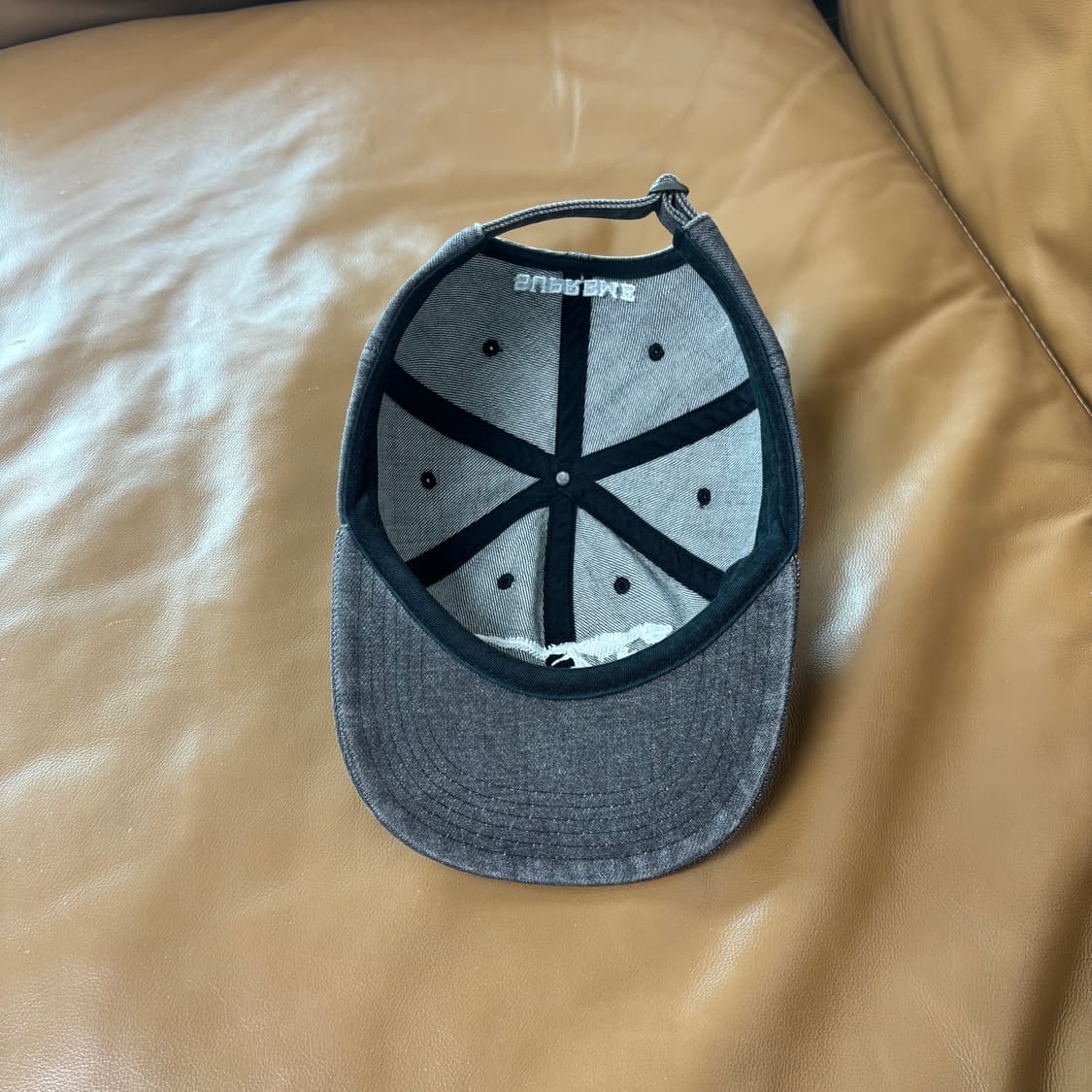 슈프림 6패널 볼캡 모자 쥬라기 데님 블랙 상품이미지6