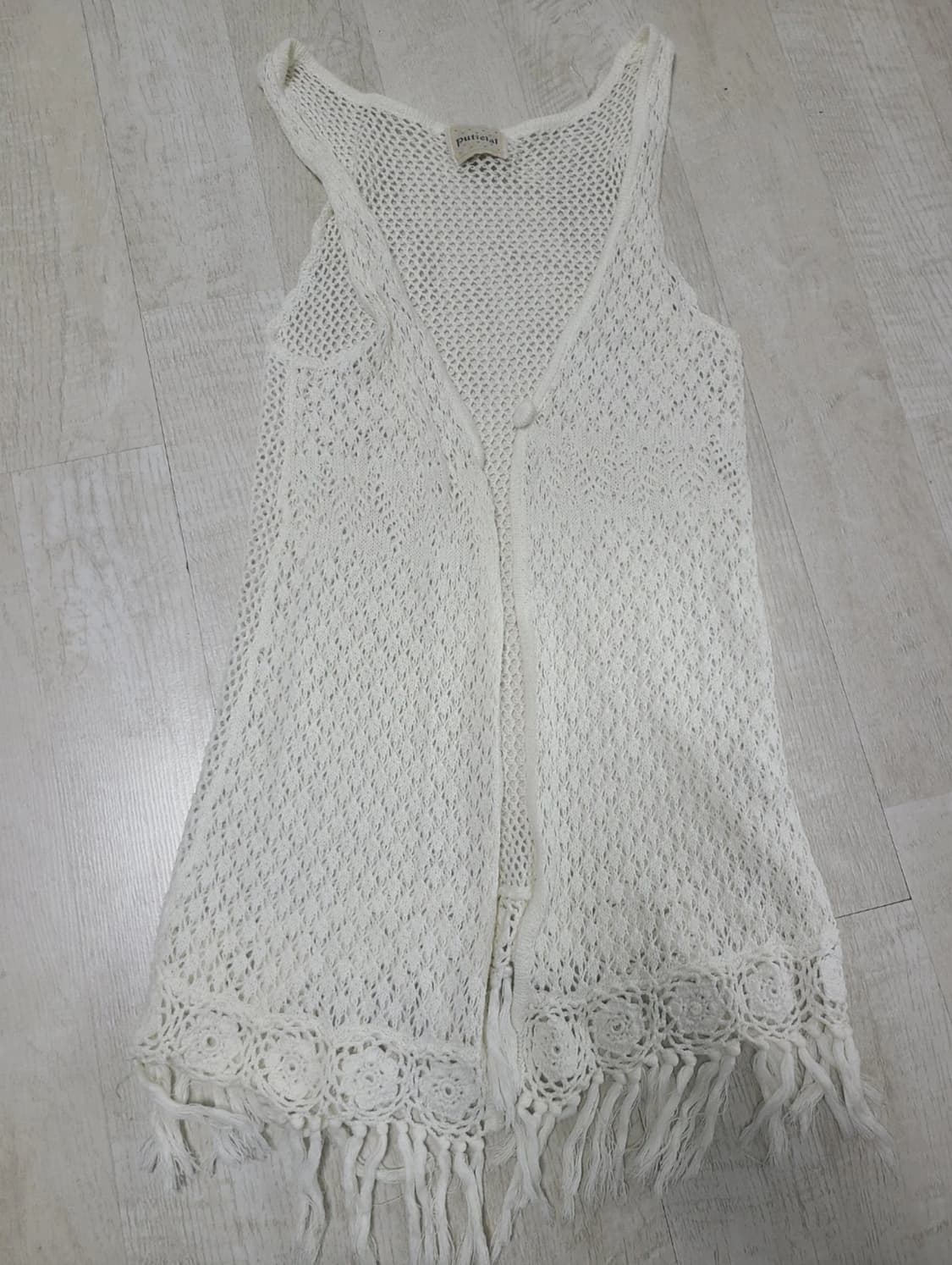 크로쉐 레이어드 베스트 상품이미지1