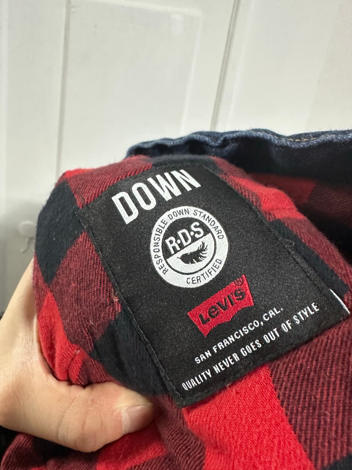 리바이스 쉐르파 다운 데님 트러커자켓 상품이미지4